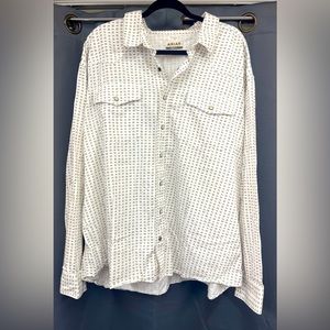 Ariat Men’s 3XL Retro Fit Pearl Snap Long Sleeve